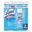 Picture of Lysol Disinfectant Spray, Crisp Linen, 19 oz, 3-count 