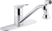 Picture of Sterling Valton® Single-handle kitchen sink faucet with sidespray - Polished Chrome