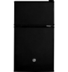 Picture of GE Appliances 3.1 Cu. Ft. Double-Door Compact Refrigerator - Black