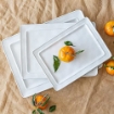 Picture of Over and Back Celebrations Set of 3 Platters - White