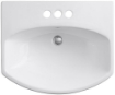 Picture of KOHLER Cimarron Ensemble Bathroom Sink Basin - White