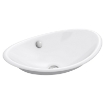 Picture of KOHLER Iron Plains Wading Pool Oval Bathroom Sink with White Painted Underside - White