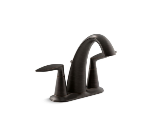 Picture of KOHLER Alteo Bathroom Faucet - Pop-up Drain - Oil Rubbed Bronze