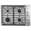 Picture of GE 30" Built-in Gas Cooktop- Stainless Steel 