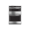 Picture of GE Appliances 1.7 Cu. Ft. Upper / 5.0 Cu. Ft. Lower Combination Double Wall Oven - Stainless Steel Black