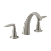 Picture of Kohler Alteo Widespread Bathroom Faucet with Ultra-Glide Valve - Vibrant Brushed Nickel