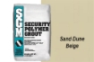 Picture of SGM Security (Sanded) Polymer Modified Grout 25lbs - Sand Dune Beige 