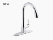 Picture of Sterling Medley Single Hole Pull Down Kitchen Faucet - Polished Chrome 