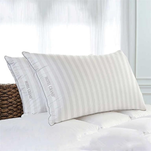 Picture of Hotel Grand Feather & Down Pillow, 2-pack Standard/Queen Twin Pack  - White 