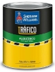 Picture of Sherwin-Williams Sher-Guide Alkyd Traffic 1 Gallon - Matte Yellow 