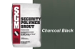 Picture of SGM Security (Sanded) Polymer Modified Grout 25lbs - Charcoal Black 