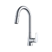 Picture of Delta Ixa Jive Single Handle Pull-Down Kitchen Faucet - Chrome 