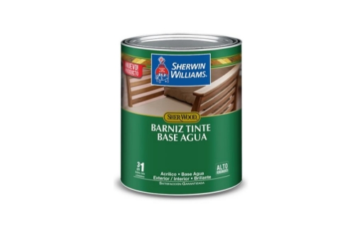 Picture of Sherwin-Williams Sher-Wood Varnish Water Based Stain 1 Gallon - Caoba 