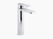 Picture of KOHLER Parallel® Tall single-handle bathroom sink faucet - Polished Chrome