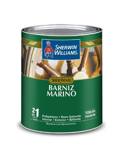 Picture of Sherwin-Williams Marine Varnish 1 Quart - Gloss 