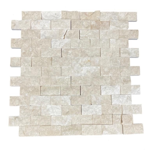 Picture of 12" x 12"  Stone Tile - Travertine Tricolor Mix Tile - 1 Piece