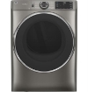 Picture of GE Appliances 7.8 cu. ft. Capacity Smart Front Load Electric Dryer - Satin Nickel