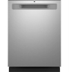 Picture of GE Appliances 24" Top Control with Plastic Interior Dishwasher with Sanitize Cycle & Dry Boost