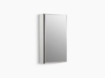 Picture of 15" x 26" Aluminum Single Door Beveled Medicine Cabinet