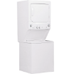 Picture of GE Appliances Unitized Spacemaker 3.8 cu. ft. Washer/ 5.9 cu. ft. Electric Dryer  - White