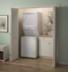 Picture of GE Appliances Unitized Spacemaker 3.8 cu. ft. Washer/ 5.9 cu. ft. Electric Dryer  - White