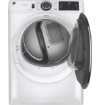 Picture of GE Appliances 7.8 cu. ft. Smart Front Load Electric Dryer - White