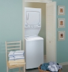 Picture of GE Appliances Unitized Spacemaker 2.0 cu. ft. Washer/ 4.4 cu. ft. Electric Dryer - White