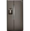 Picture of GE Appliances 25.3 Cu. Ft. Side-By-Side Refrigerator - Fingerprint Resistant Slate 