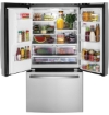 Picture of GE Appliances 25.7 Cu. Ft. French Door Bottom-Freezer Refrigerator - Fingerprint Resistant Stainless