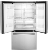 Picture of GE Appliances 25.7 Cu. Ft. French Door Bottom-Freezer Refrigerator - Fingerprint Resistant Stainless