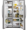 Picture of GE Appliances 21.9 Cu. Ft. Counter-Depth Side-By-Side Refrigerator - Stainless Steel 