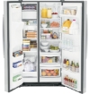 Picture of GE Appliances 25.3 Cu. Ft. Side-By-Side Refrigerator - Stainless Steel