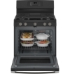 Picture of GE Appliances 30" Free-Standing Gas Convection Range with No Preheat Air Fry - Stainless Steel