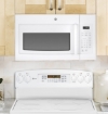 Picture of GE Appliances 1.6 Cu. Ft. Over-the-Range Microwave Oven - White