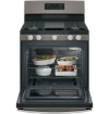 Picture of GE Appliances 30" Free-Standing Gas Range- Fingerprint Resistant Slate