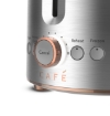 Picture of GE Appliances Café Express Finish Toaster 2-Slice - Stainless Steel / Copper Accent 