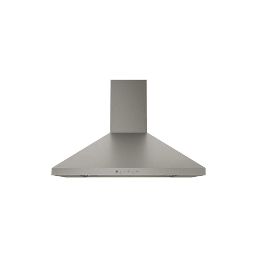 Picture of  GE Appliance 30" Wall-Mount Pyramid Chimney Hood  - Fingerprint Resistant Slate