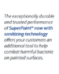 Picture of Sherwin-Williams SuperPaint EW Satin Int. Sanitizing Tech Latex Coating 1 Gallon 