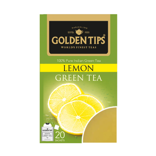 Picture of Lemon Green Tea (1.41oz) 20 String & Tag Teabag