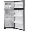 Picture of GE® 17.5 Cu. Ft. Top-Freezer Refrigerator - Fingerprint Resistant Stainless 