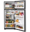 Picture of GE® 17.5 Cu. Ft. Top-Freezer Refrigerator - Fingerprint Resistant Stainless 