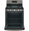 Picture of GE Appliances 30" Free-Standing Gas Range- Fingerprint Resistant Slate