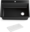 Picture of KOHLER Kitchen Sink:  Single-Bowl, Neoroc, Top-Mount/Undermount - Matte Black