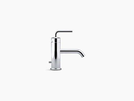 Picture of KOHLER Single-handle bathroom faucet with straight lever handle - Polished Chrome