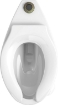 Picture of KOHLER Highcliff™ Ultra Floor-mount top spud flushometer bowl - White