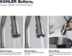 Picture of KOHLER Bellera Kitchen Sink Faucet - Stainless Steel