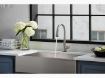 Picture of KOHLER Simplice®Pull-down kitchen sink faucet with three-function sprayhead - Vibrant Stainless