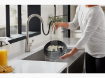 Picture of KOHLER Simplice®Pull-down kitchen sink faucet with three-function sprayhead - Vibrant Stainless