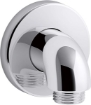 Picture of KOHLER Purist® Stillness®Wall-mount supply elbow with check valve - Polished Chrome