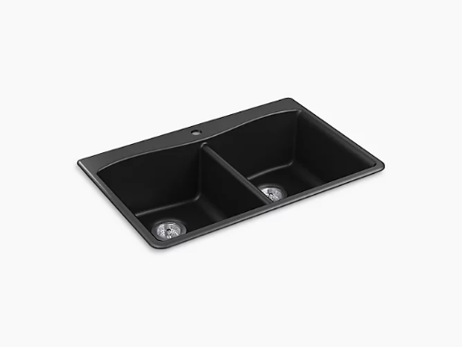 Picture of KOHLER Kennon Kitchen Sink - Black Matte